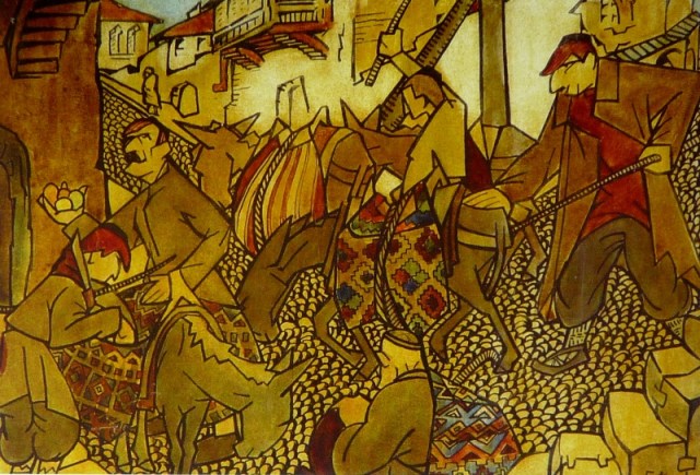 Borys Romanowski a Polish painter in Georgia_8