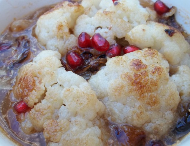 Cauliflower Satsivi ready for Serving - Copy