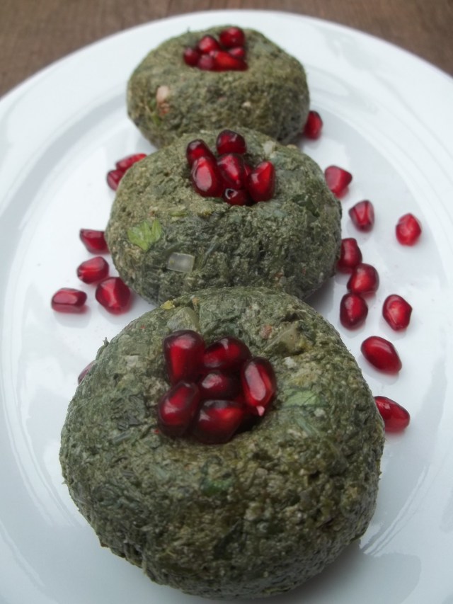 Pkhali ready for serving