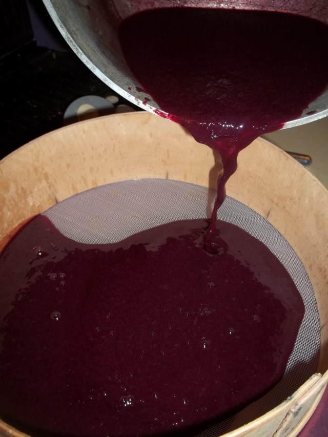 Using a Sieve in making Badagi