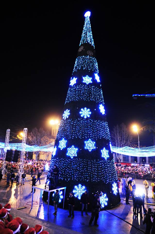 Christmas Tree in Tbilisi