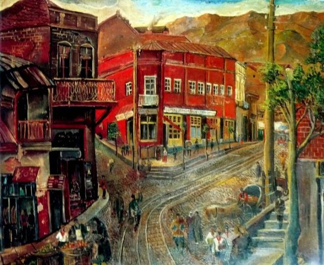 Painting by Elene Akhvlediani 