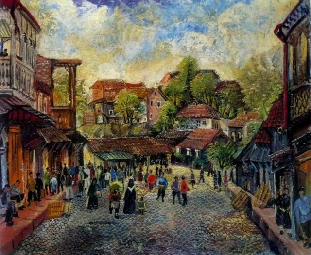 Painting by Elene Akhvlediani 