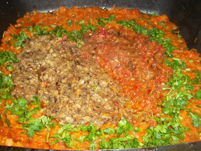 Adding final ingredients