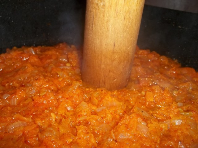 Mashing the Ingredients