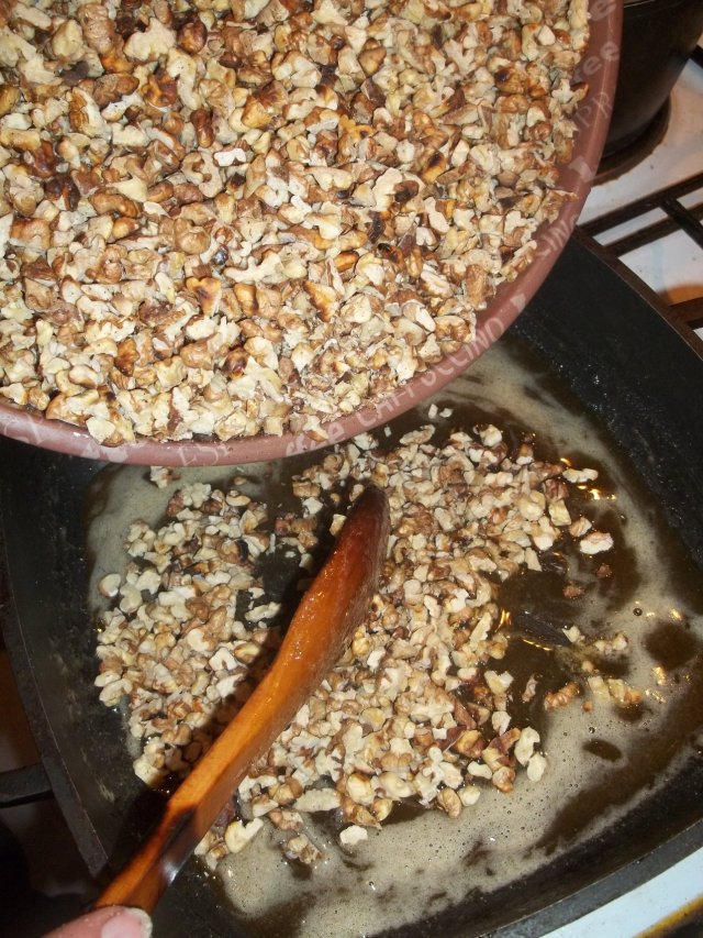 Adding Walnuts to the Honey - Copy