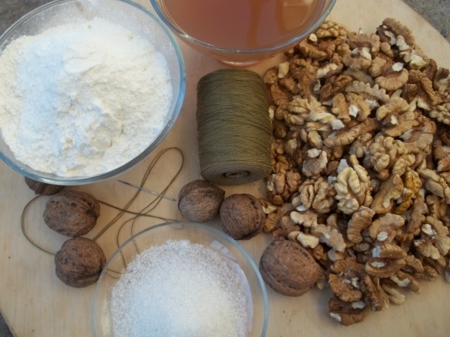 Ingredients for Churchkhela - Copy