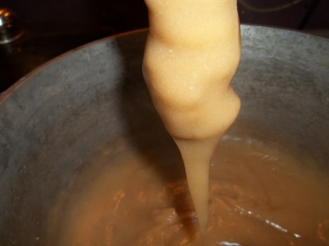 The end of a churchkhela - Copy