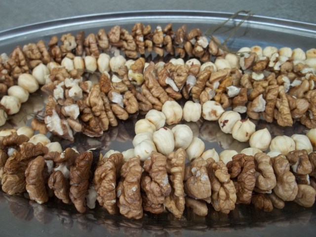 Threaded Walnuts and Hazelnuts - Copy