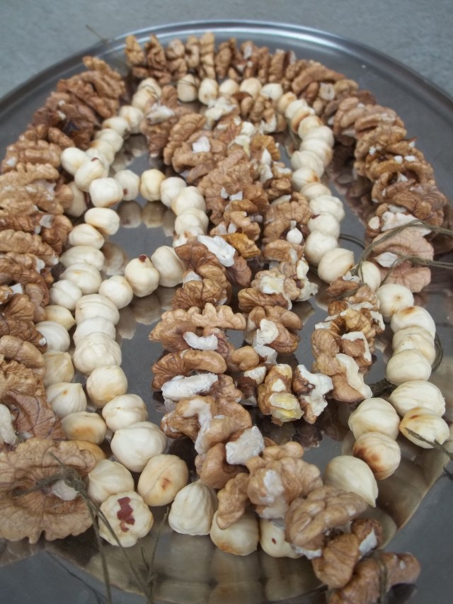 Threading Walnuts and Hazelnuts - Copy