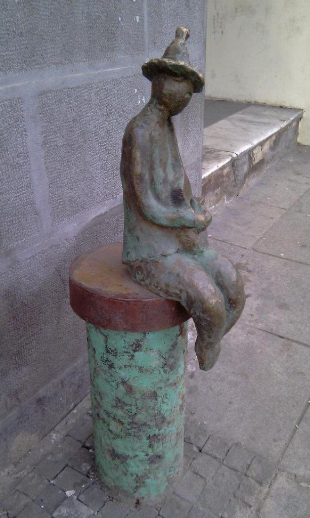 Bronze Statuette in Rustaveli Avenue