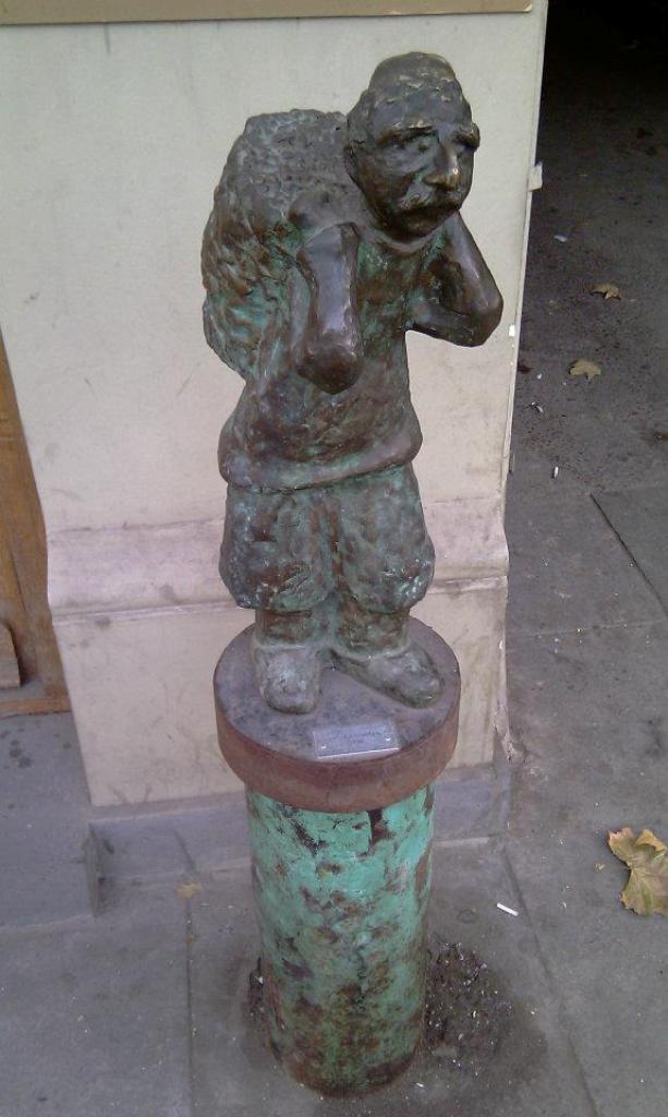 Bronze Statuette in Rustaveli Avenue