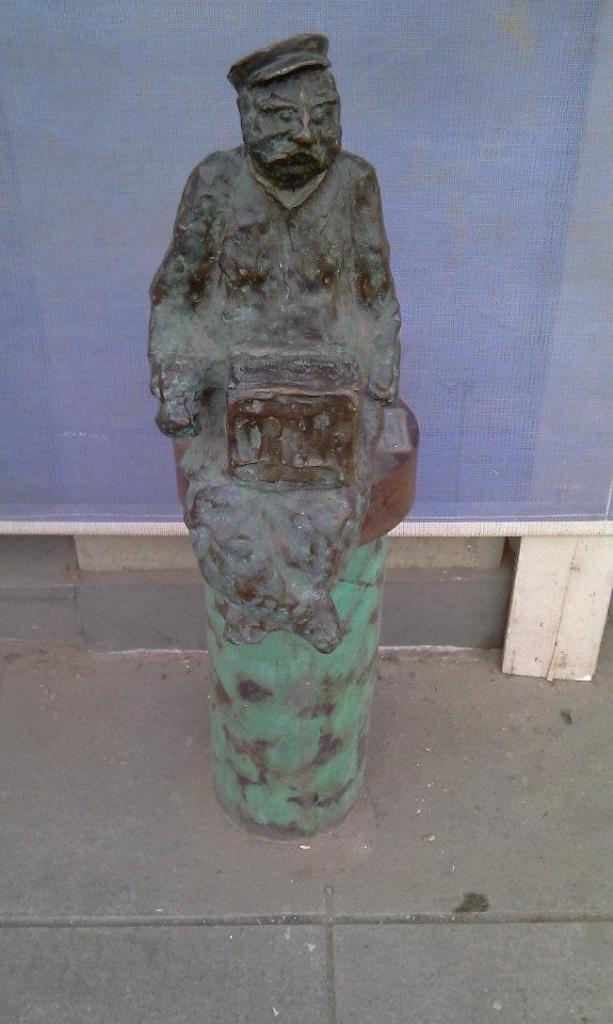 Bronze Statuette in Rustaveli Avenue