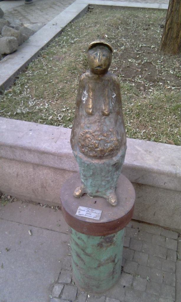 Bronze Statuette in Rustaveli Avenue
