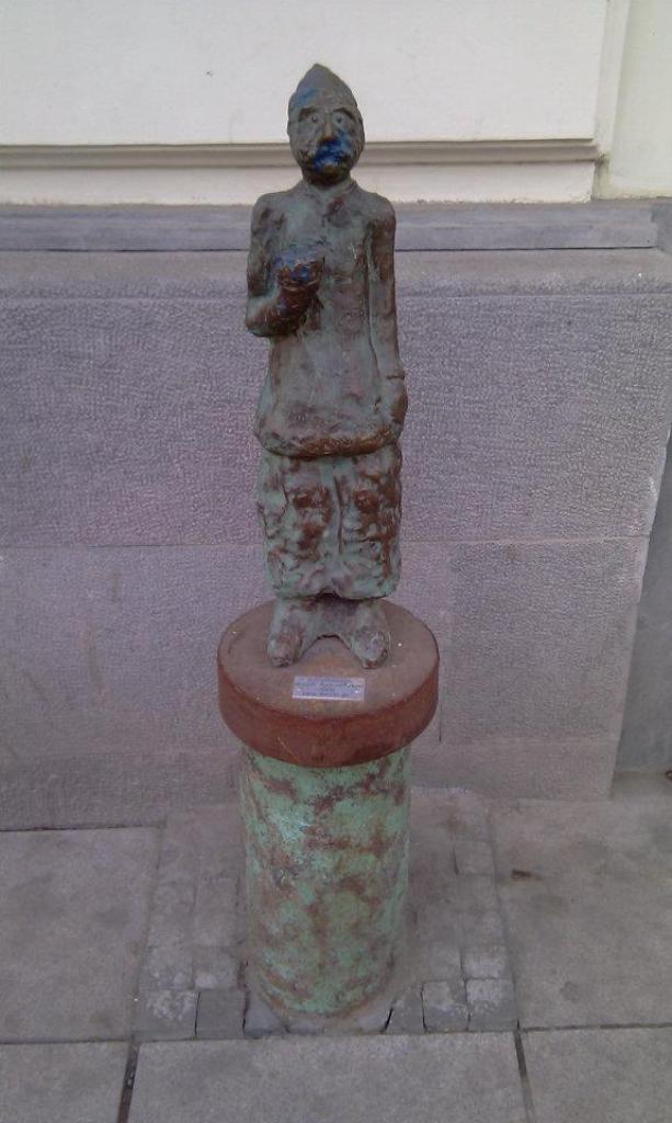Bronze Statuette in Rustaveli Avenue