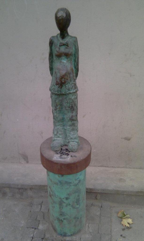 Bronze Statuette in Rustaveli Avenue