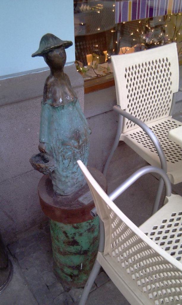 Bronze Statuette in Rustaveli Avenue