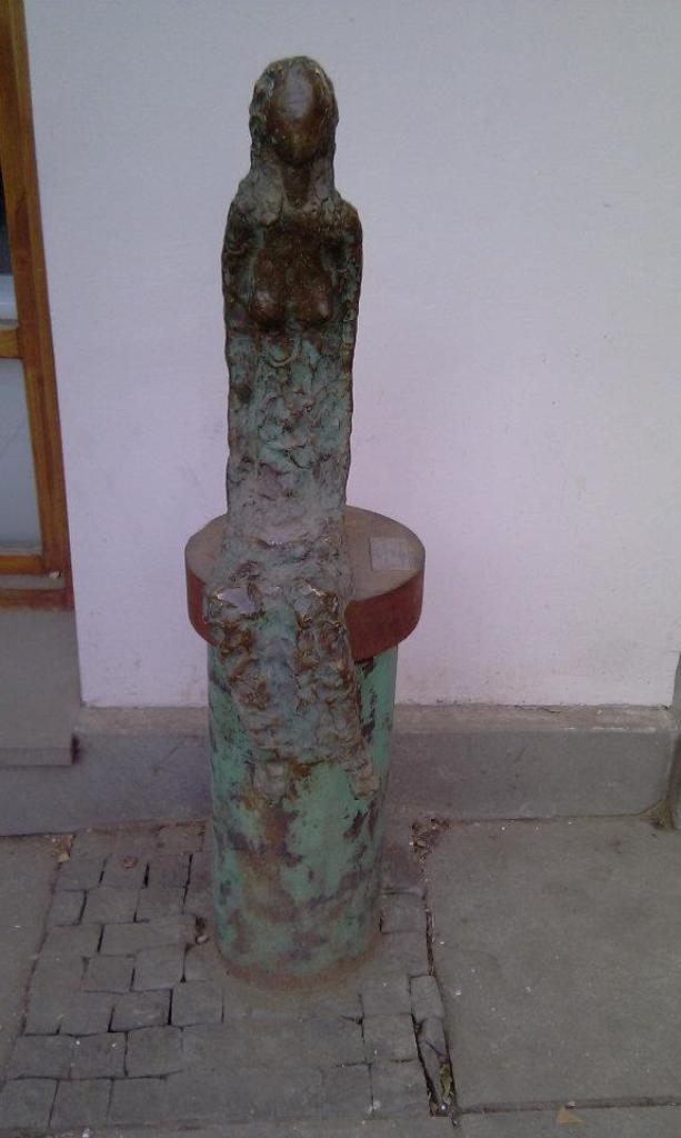 Bronze Statuette in Rustaveli Avenue