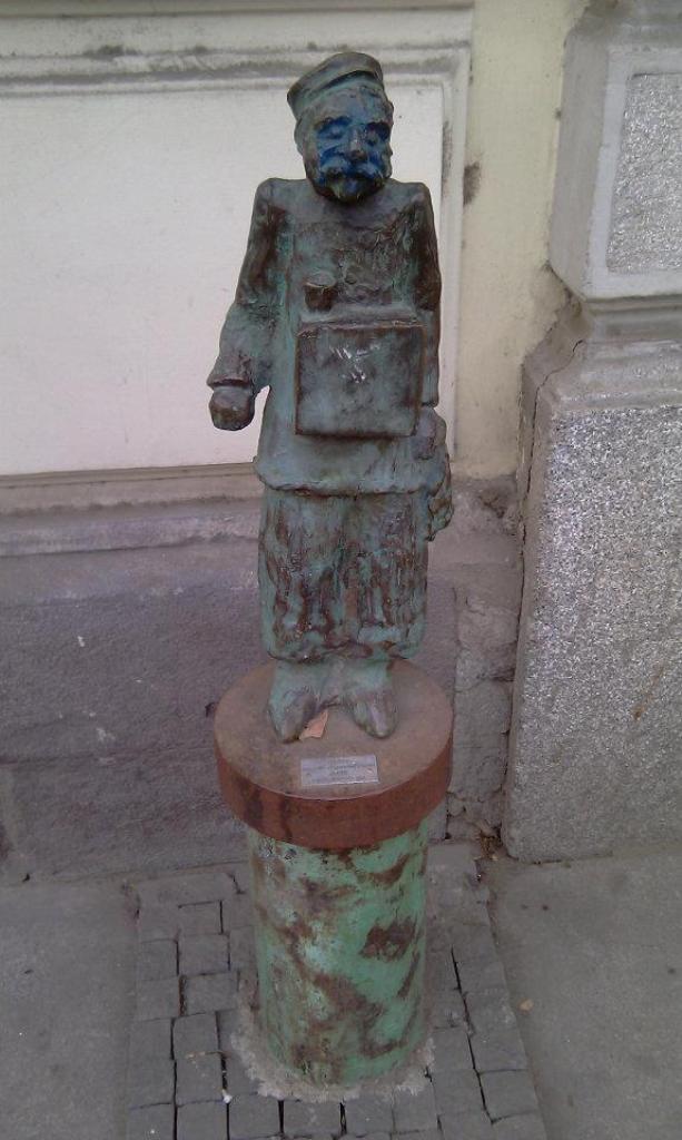 Bronze Statuette in Rustaveli Avenue