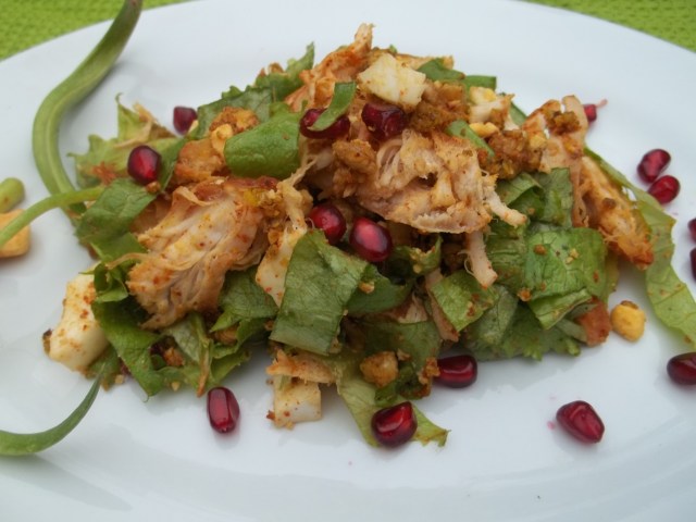Chicken Salad with Pomegranate - Copy