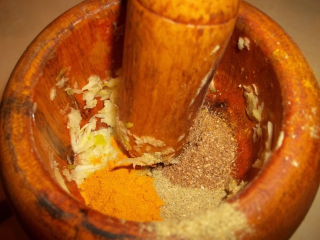 Crushing Spices and Garlic - Copy