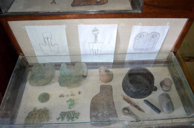 Display at the Tusheti Ethnography Museum of Keselo