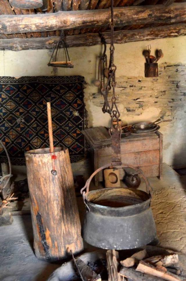 Domestic Implements in the Tusheti Ethnography Museum of Keselo