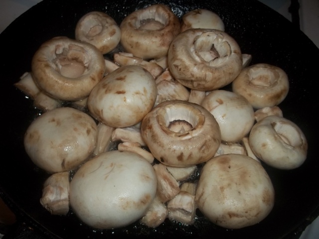 Frying Mushrooms - Copy