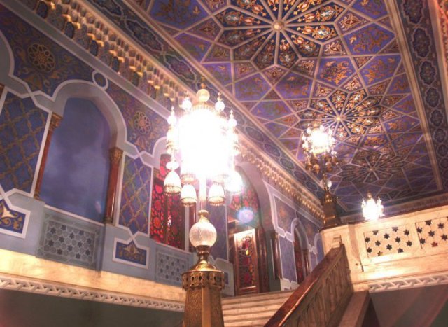 The interior of the Tbilisi State Academic Opera and Ballet Theatre