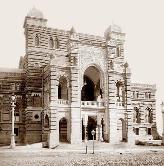 19th century photograph of the Tbilisi State Academic Opera and Ballet Theatre