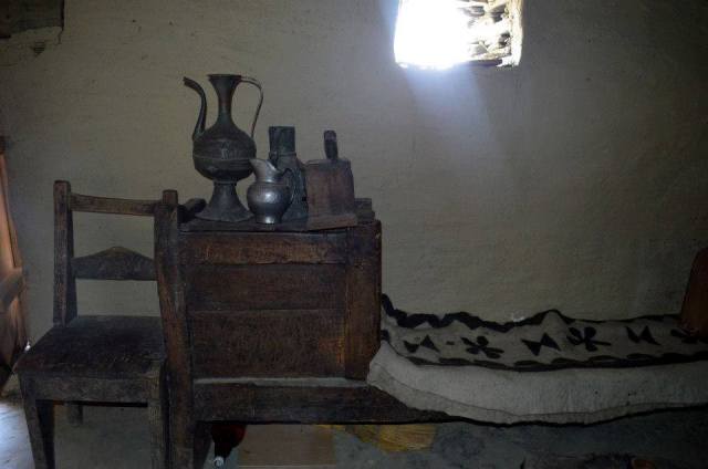 Tushetian furniture in the Tusheti Ethnography Museum of Keselo