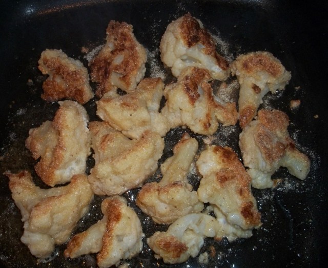 Frying Cauliflower - Copy