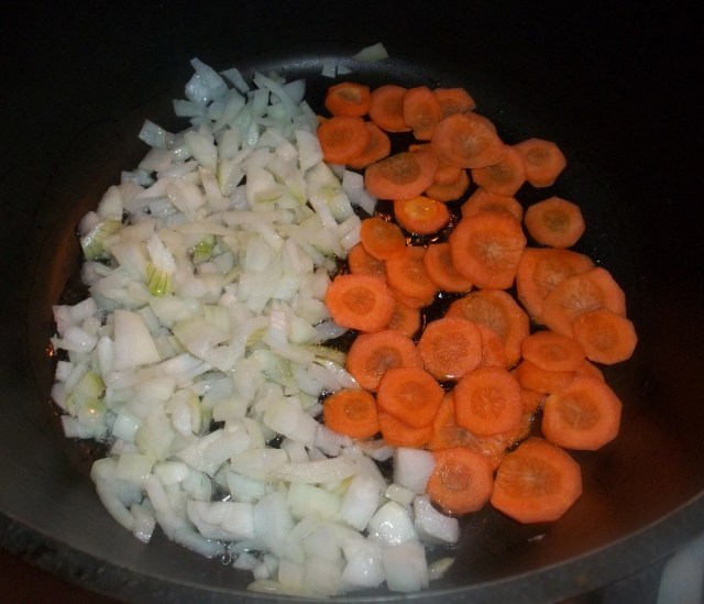 Frying Onions and Carrots - Copy