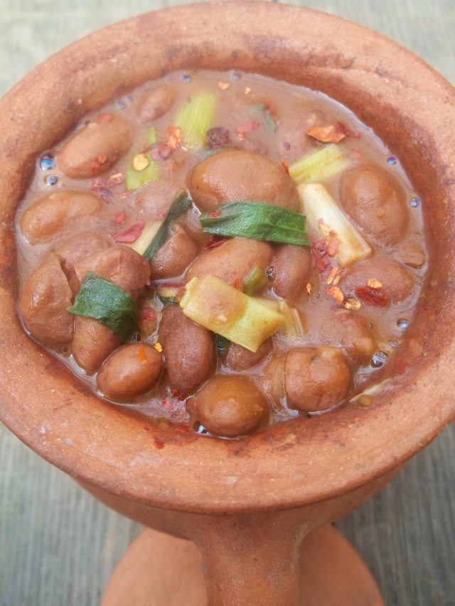 Lobio with Green Onion ready for Serving - Copy