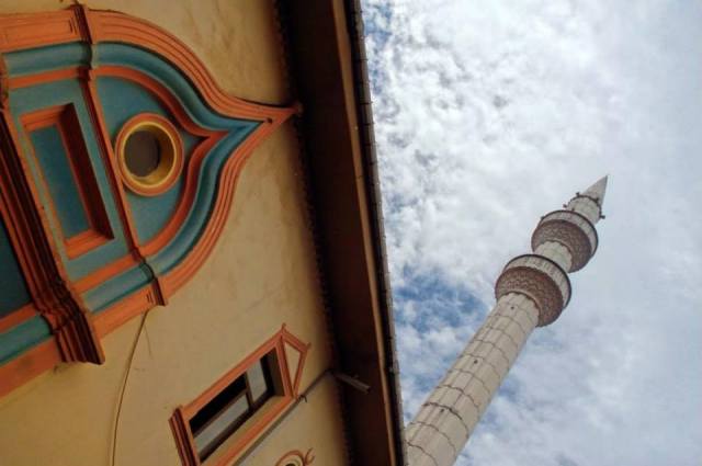 The Orta Mosque (Georgian: ორთა ჯამე) in Batumi 