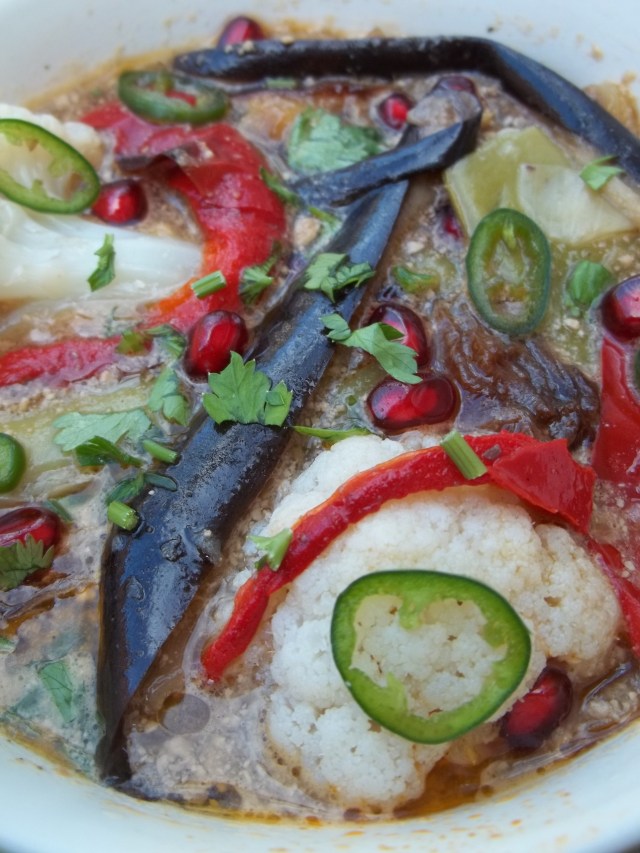 Satsivi with Vegetables - Copy