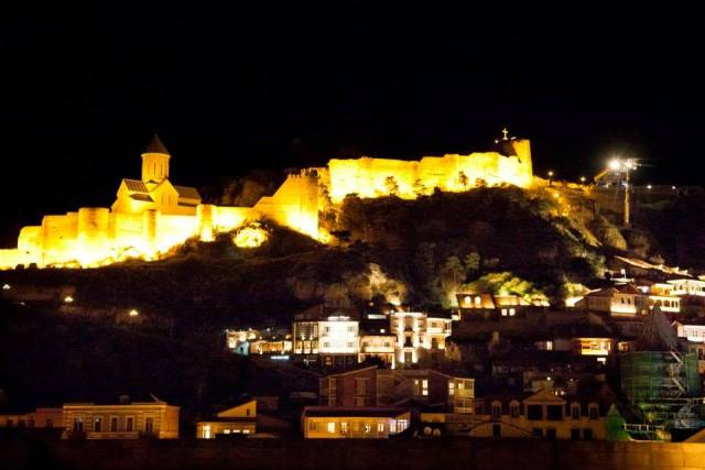 St. Nicolas church inside the walls of Narikala Castle
