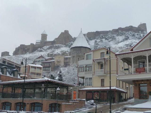 Tbilisi's Old Town in Winter