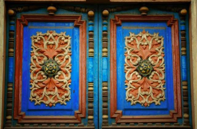 Wooden Carvings in the Orta Mosque