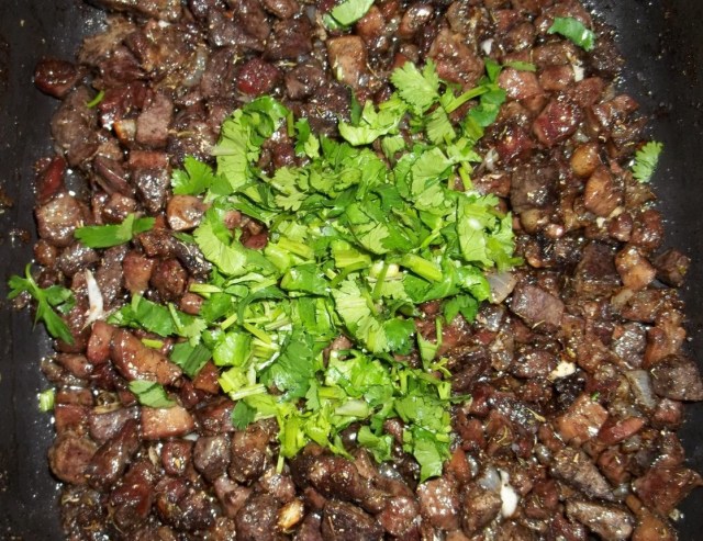 Adding Chopped Coriander - Copy
