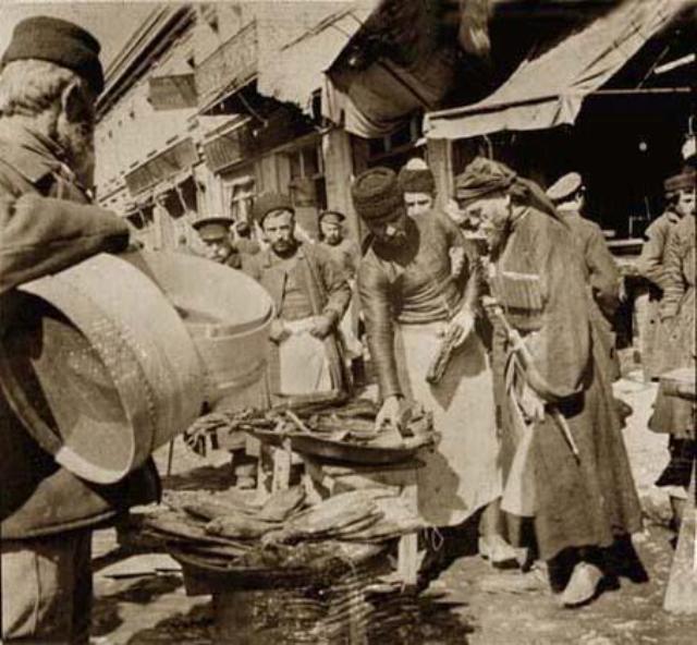 Bazaar in Tiflis by David Guramishvili
