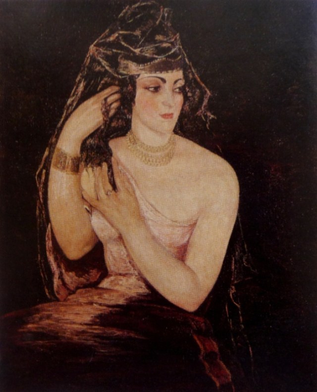 Eter Kakabadze by Lado Gudiashvili. 1940