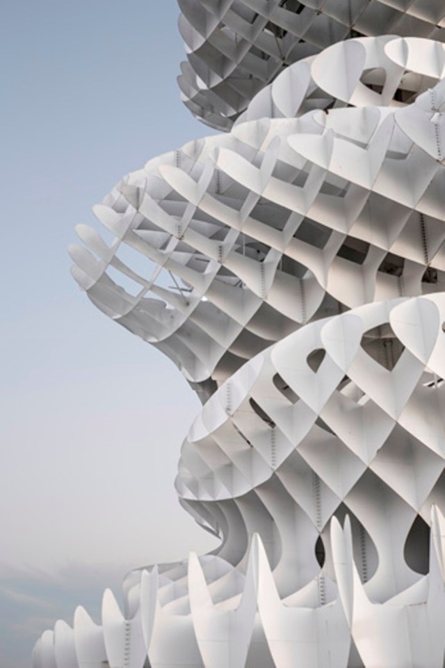 Lazika Pier Sculpture. Photo by Marcus Buck. www.marcusbuck.com