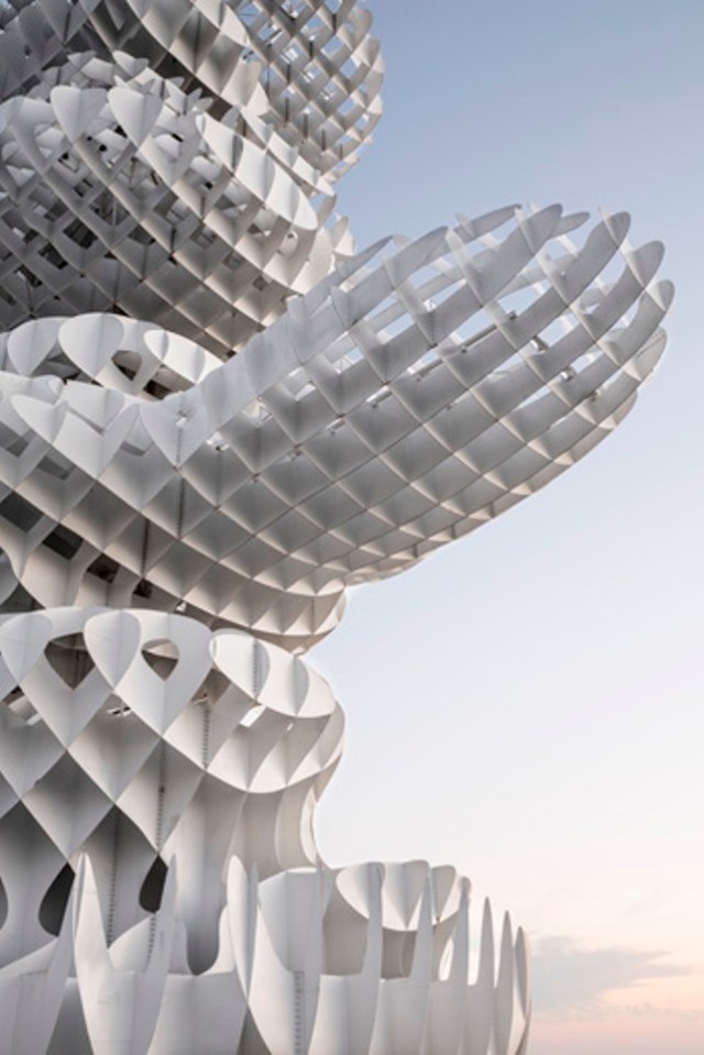 Lazika Pier Sculpture. Photo by Marcus Buck. www.marcusbuck.com