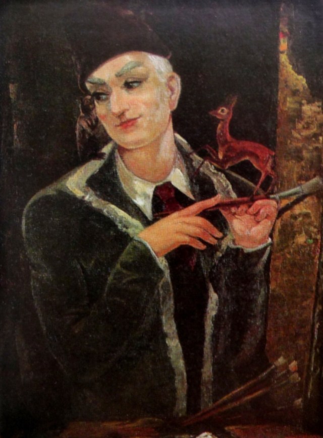 Self-portrait of Lado Gudiashvili, 1950 