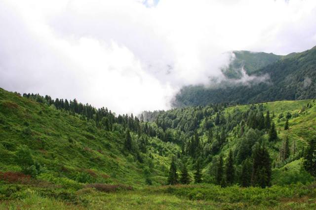 The Egrisi mountain range