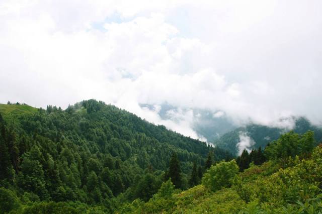 The Egrisi mountain range