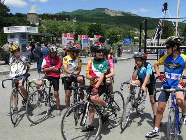 A cycle race on Independence Day. Photo courtesy of the Government of Georgia.