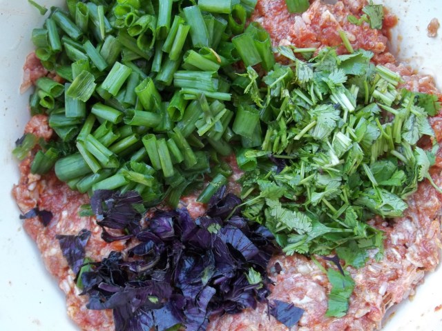 Adding Onions and Herbs - Copy