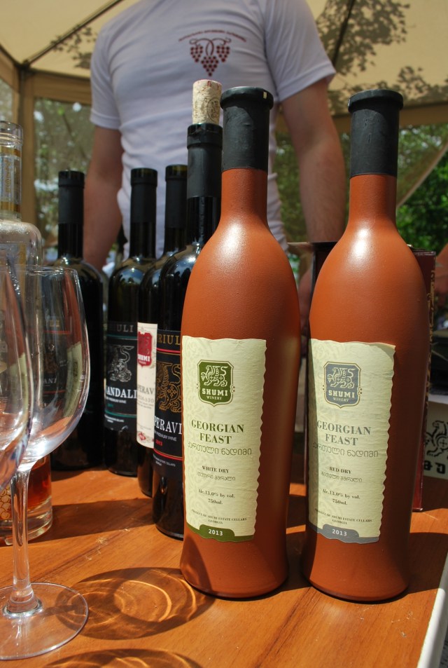 Wine at the New Wine Festival in Tbilisi